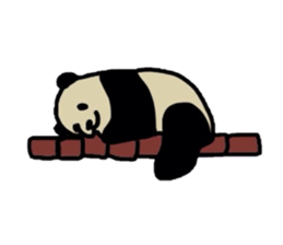 Melancholy  Panda sticker #1519621