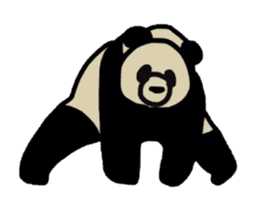 Melancholy  Panda sticker #1519629