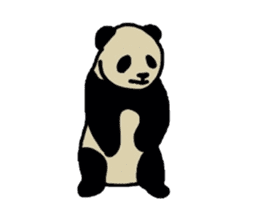 Melancholy  Panda sticker #1519631