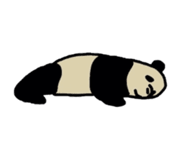 Melancholy  Panda sticker #1519632