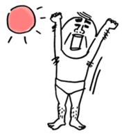 The pants man(before repair) sticker #1519715