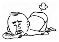 The pants man(before repair) sticker #1519721