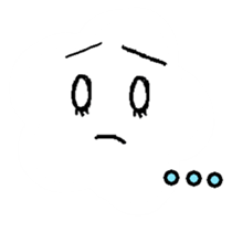 Shitamatsuge-chan sticker #1519910