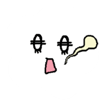 Shitamatsuge-chan sticker #1519923