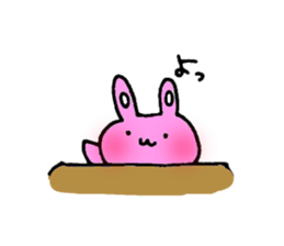 Hero rabbit sticker #1520049