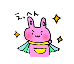 Hero rabbit sticker #1520050