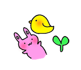 Hero rabbit sticker #1520056