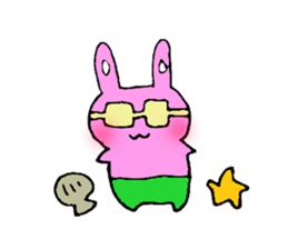 Hero rabbit sticker #1520058