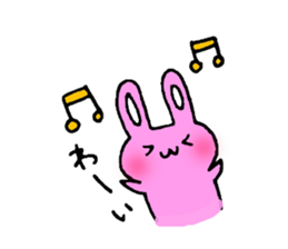 Hero rabbit sticker #1520060