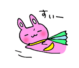 Hero rabbit sticker #1520061