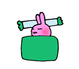 Hero rabbit sticker #1520066