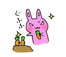 Hero rabbit sticker #1520073