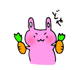 Hero rabbit sticker #1520079