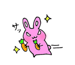 Hero rabbit sticker #1520086