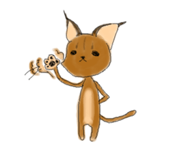 Caracal,ca-ru sticker #1520352