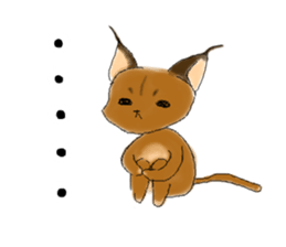 Caracal,ca-ru sticker #1520355
