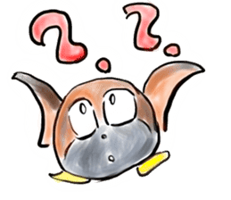 an owl family sticker #1520534