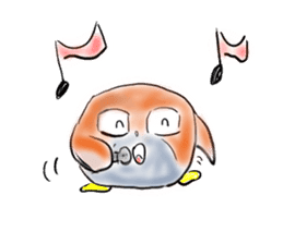 an owl family sticker #1520545