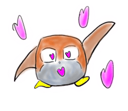 an owl  family sticker #1520547