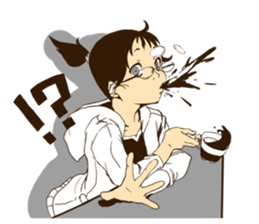 MEGANE_GIRL ver1.1 sticker #1520978