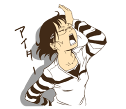 MEGANE_GIRL ver1.1 sticker #1520987