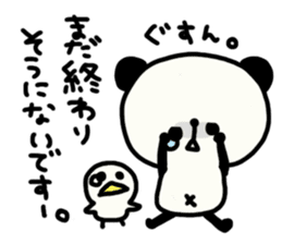 Winter of Pippi and white animals. sticker #1521369