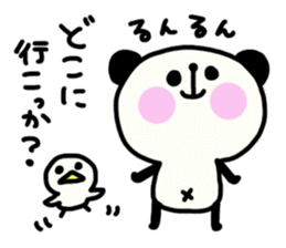 Winter of Pippi and white animals. sticker #1521373