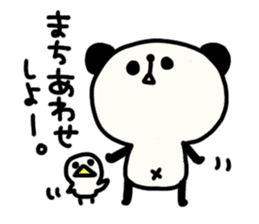 Winter of Pippi and white animals. sticker #1521377