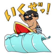 Surf ossan sticker #1521568