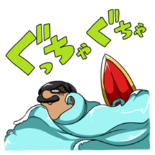 Surf ossan sticker #1521571