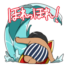 Surf ossan sticker #1521584