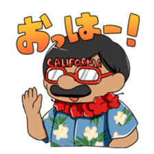 Surf ossan sticker #1521587