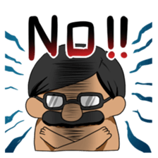 Surf ossan sticker #1521597