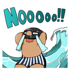 Surf ossan sticker #1521598