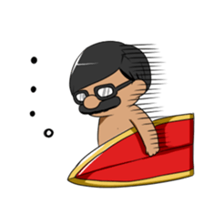 Surf ossan sticker #1521603