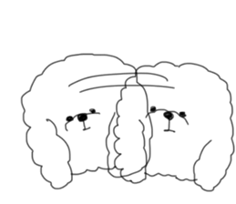 mofumofu wanko sticker #1521620