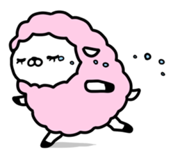 Cute sheep!! sticker #1521686