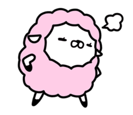 Cute sheep!! sticker #1521687