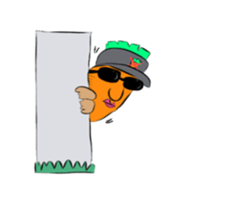 Carrot don't like sticker #1521801