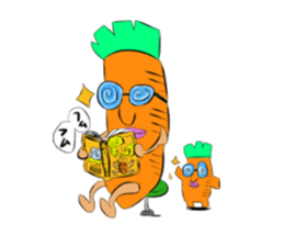 Carrot don't like sticker #1521804
