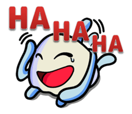 Parent-child cute jellyfish sticker #1523010