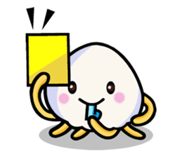 Parent-child cute jellyfish sticker #1523015