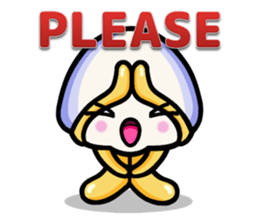 Parent-child cute jellyfish sticker #1523018