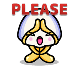 Parent-child cute jellyfish sticker #1523018