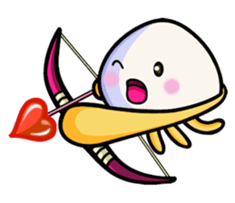 Parent-child cute jellyfish sticker #1523022