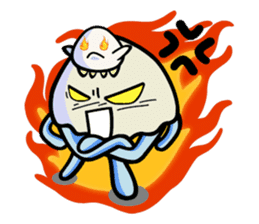 Parent-child cute jellyfish sticker #1523031