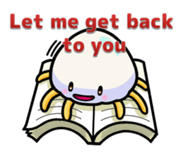 Parent-child cute jellyfish sticker #1523044