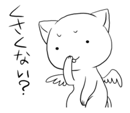 Bad angel cat of the language sticker #1523385