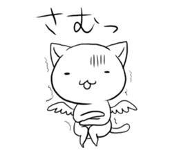 Bad angel cat of the language sticker #1523388