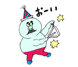 Big Foot & friends sticker #1523963